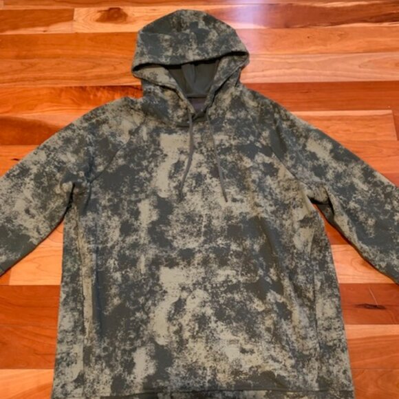 Lululemon City Sweat Pullover Hoodie French Terry - Green - Men's XL - Picture 3 of 10